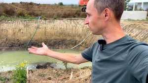 Помогаю копать новый пруд (часть 1), откуда в прудах вода, цапля создаёт убытки