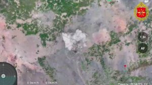 Боевая работа расчетов БПЛА
