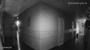 Вандалостойкая 4Мп IP-камера ActiveCam AC-D3143ZIR3 пример записи ночь