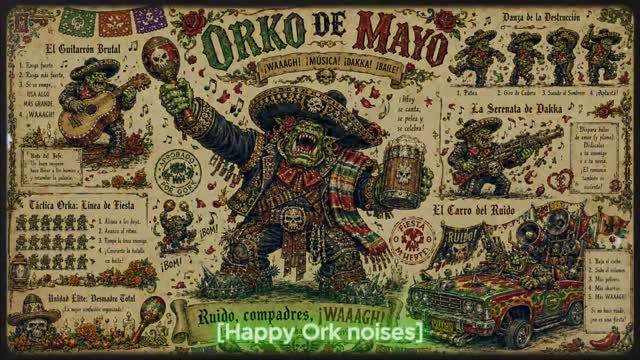 Orko de Mayo   Mariachi Hardstyle Ork Hat Dance   Warhammer 40K Inspired Music