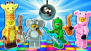 Музыкальное выступление Зверей из ВЫСОТКИ Зоопарка LEGO !