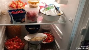 Заготовки продолжаются, варенье из черешни и вишни, огурчики маринованные.