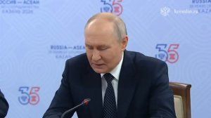 Владимир Путин в Казани открыл марафон двусторонних встреч на саммите Россия-АСЕАН. Первая беседа пр