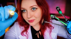 АСМР 👩⚕ Ласковый НЕВРОЛОГ нежно проверит ЧЕРЕПНЫЕ НЕРВЫ 🧠 СЛУХ 👂 РЕФЛЕКСЫ 🔦👁 ASMR тихий голос