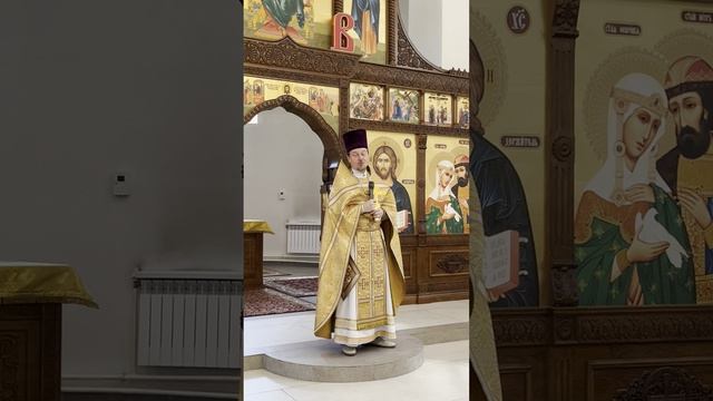 Проповедь отца Бориса на день Всех Святых в неделю 1-ю по Пятидесятнице смотреть онлайн