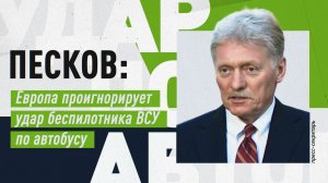 Песков заявил об ожидаемом молчании Европы после трагедии с белорусскими детьми