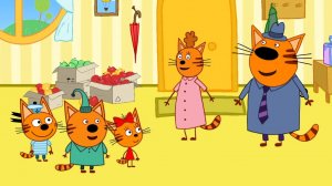 Три кота! Новые серии - Яблоки 4! Яркие мультики для детей. Детские мультики смотреть! Игра