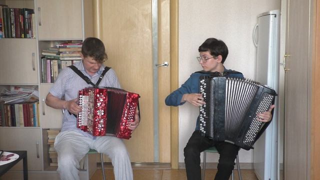 "Под окном широким". Исп. Андрей и Дмитрий Ананьевы. Новосибирск. 11.06.26