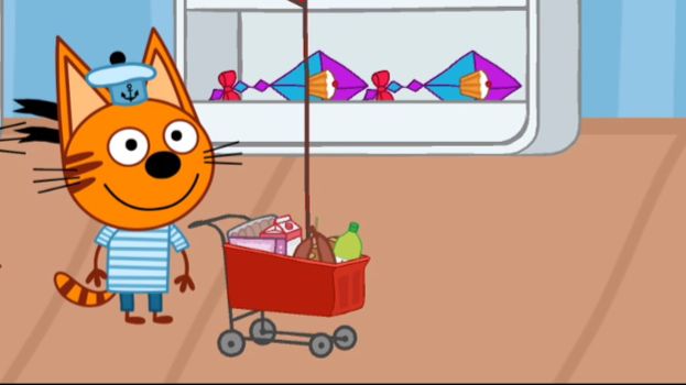 три кота игры для детей. Три кота Пазлы. Три кота Танец Миу Миу с Карамелькой. Часть 47