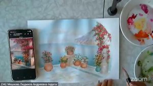 Рисование с Людмилой Мешковой  17.6 18:00