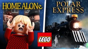 Воссоздаю РОЖДЕСТВЕНСКИЕ и НОВОГОДНИЕ ФИЛЬМЫ из LEGO !