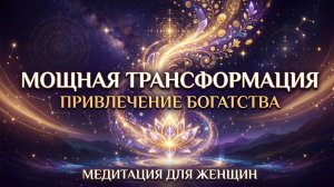 Сильная медитация на привлечение богатства и денег.