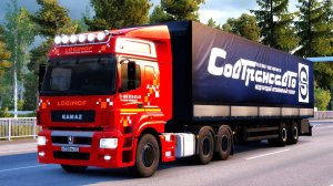 692 / ETS2 1.58 / Камаз-65206 / Из Польши в Хорватию.