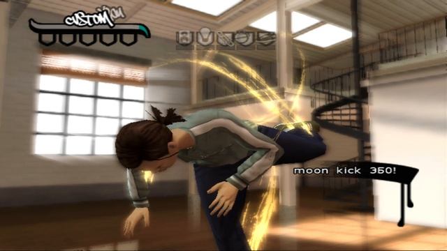 B girl Custom second Blow Up Starts "Moon kick 360" from BBOYTHEGAME
