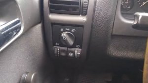 Как включить свет в салоне Opel Astra G