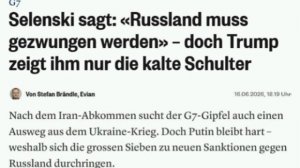 🇺🇸🖕🇺🇦 Трамп демонстративно проигнорировал Зеленского на саммите G7, даже не поприветствовав его