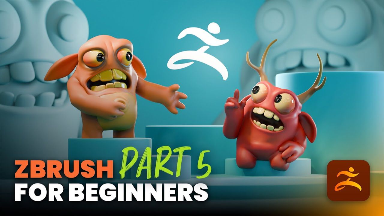 Логика ZBrush: Секрет быстрого обучения — Часть 5 из 8. Магия Dynamesh и свобода от топологии смотреть онлайн