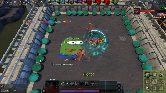 ИГРАЮ В РЕЖИМ ДОТА 2 CUSTOM HERO CHAOS DAY 2 смотреть онлайн