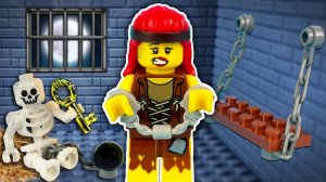 Побег из ТЮРЬМЫ ПОДЗЕМЕЛЬЯ LEGO !