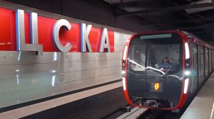 Метро Москвы красивая новая станция ЦСКА  | Московский метрополитен | Столица России метро Москва