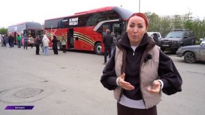 Группа детей отправилась на первую смену в летний лагерь санатория «Талая»