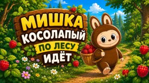 🍓🐻 МИШКА КОСОЛАПЫЙ ПО ЛЕСУ ИДЁТ 🐻🍓