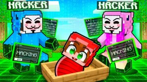 МЕНЯ ПРИНЯЛА САМАЯ ОПАСНАЯ СЕМЬЯ ХАКЕРОВ В MINECRAFT