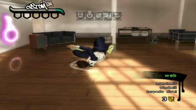 B-GIRL Custom Windmill Variations from BBOYTHEGAME