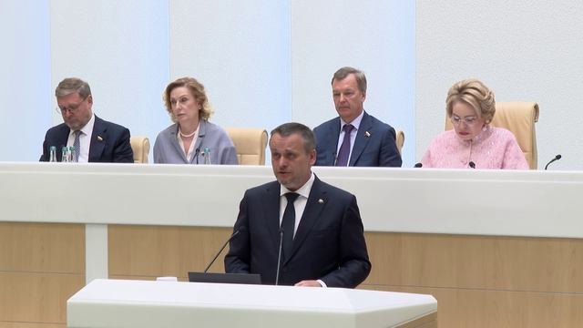 Выступление Министра транспорта Российской Федерации Андрея Никитина