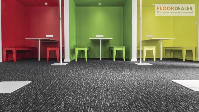 ▶️ Обзор коллекции ковровой плитки Balsan Pilote Rain