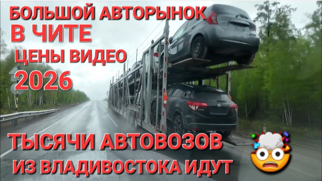 БОЛЬШОЙ АВТОРЫНОК В ЧИТЕ, ЦЕНЫ ВИДЕО 2026 смотреть онлайн