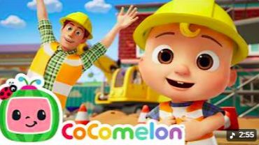Construction Vehicles Song - Dump Trucks Excavators More CoComelon Nursery Rhymes Kids Songs [get.gt смотреть онлайн