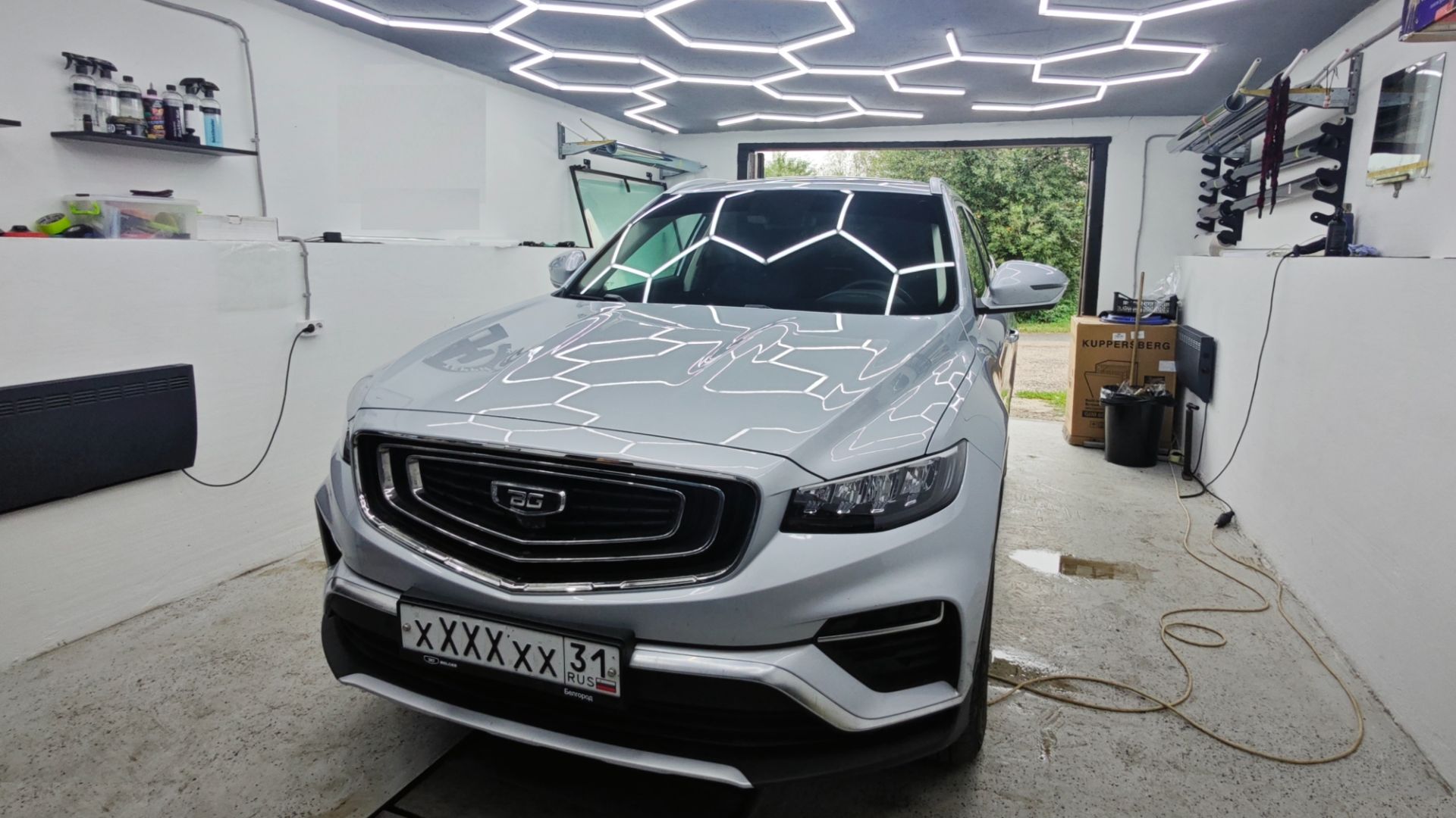 Belgee X70. Бронепленка, тонировка