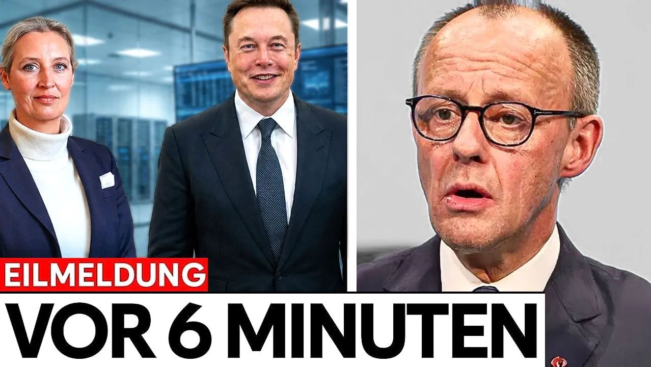 GERADE EBEN! Weidel trifft Elon Musk - das ist Merz' Ende смотреть онлайн