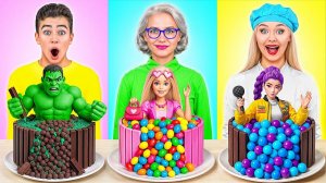 Кулинарный Челлендж# Я против Бабушки # Веселые Кухонные Трюки от DO