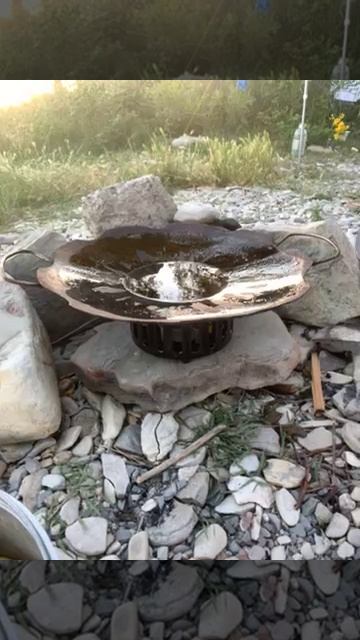 Садж на море жарим картошку