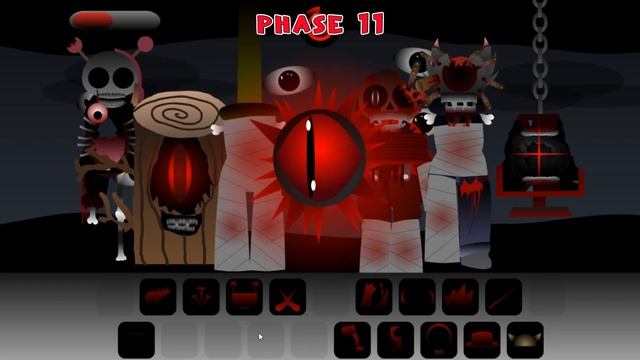 Sprunki New Human – Все Персонажи Страшная Эволюция Фазы 11–15 Fan Mod смотреть онлайн