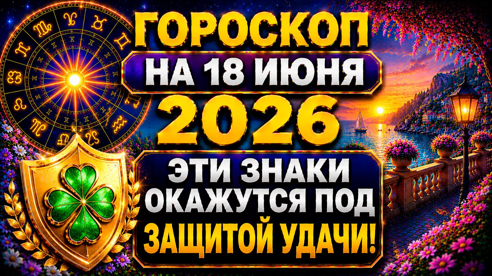 Гороскоп на 18 июня 2026 🌟 Эти знаки окажутся под защитой удачи! смотреть онлайн