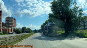 Едем по Екатеринбургу, июнь 2026
