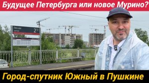 Город спутник Южный в Пушкине Будущее Петербурга или новое Мурино?