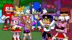МОЙ ДРОН снял СОНИК в МАЙНКРАФТ НУБ И ПРО ЭВОЛЮЦИЯ ВИДЕО MINECRAFT Евгенбро