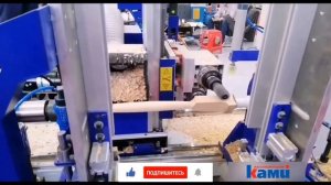 Токарный центр с ЧПУ с автозагрузкой заготовок Beaver 12D4 AUTO. Изготовление ножки стула. Бивер