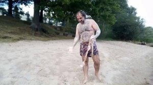 Мочалка и море!