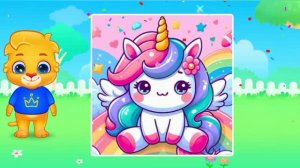 Детский развивающий мультфильм, пазлы, головоломка