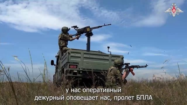 Боевая работа мобильных огневых групп ГрВ «Восток»