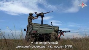 Боевая работа мобильных огневых групп ГрВ «Восток»