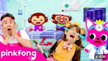 Five Little Monkeys Hois Playground Dance Along Pinkfong Official смотреть онлайн