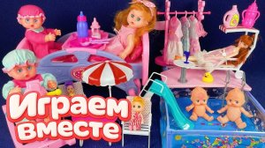 АСМР КУКОЛЬНЫЙ ДОМИК С МАЛЫШОМ ИЗ МУЛЬТИКА БАРБИ ДЛЯ ДЕВОЧЕК 🌸 ИГРАЕМ В ИГРУШКИ ВМЕСТЕ №34