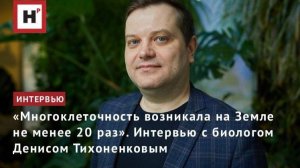«Многоклеточность возникала на Земле не менее 20 раз». Интервью с биологом Денисом Тихоненковым