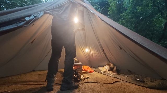 Без Кибертрака. Сильный дождь весь день